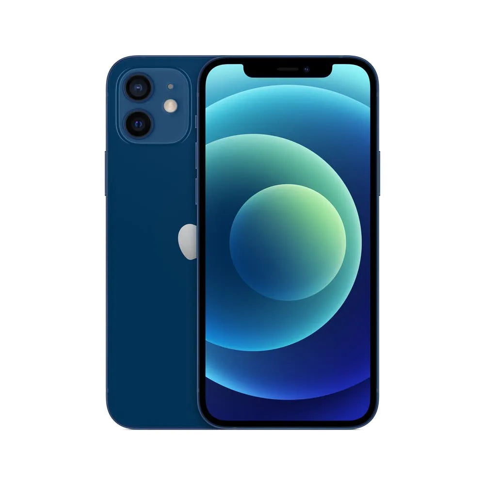iPhone 12 semi nuevo color azul, vista frontal – nixBlix Colombia