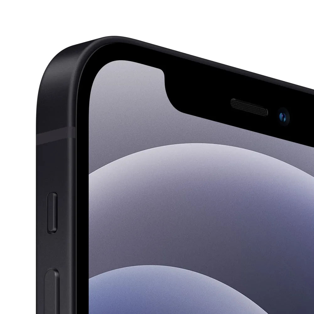 iPhone 12 semi nuevo color negro, vista lateral – nixBlix Colombia #Color_Negro