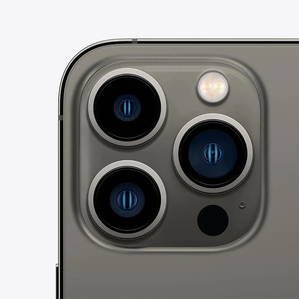 iPhone 13 Pro Max semi nuevo color grafito, vista camara trasera – nixBlix Colombia #Color_Grafito