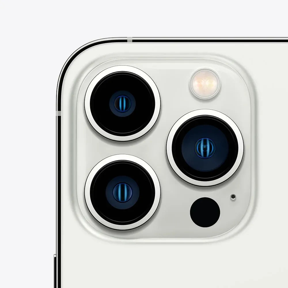 iPhone 13 Pro Max semi nuevo color plata, vista camara trasera – nixBlix Colombia #Color_Plata