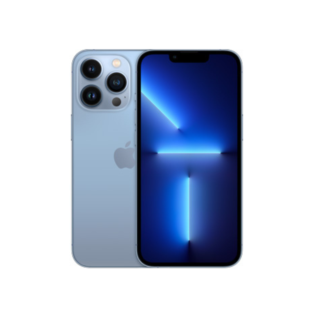 iPhone 13 Pro semi nuevo color Azul Sierra, vista frontal – nixBlix Colombia