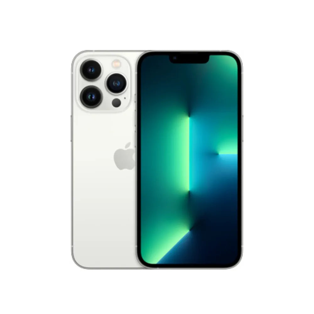 iPhone 13 Pro semi nuevo color Plata, vista frontal – nixBlix Colombia