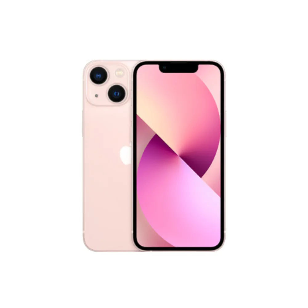iPhone 13 mini semi nuevo color rosa, vista frontal – nixBlix Colombia #Color_Rosa