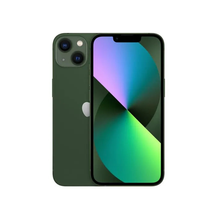 iPhone 13 semi nuevo color verde, vista frontal – nixBlix Colombia