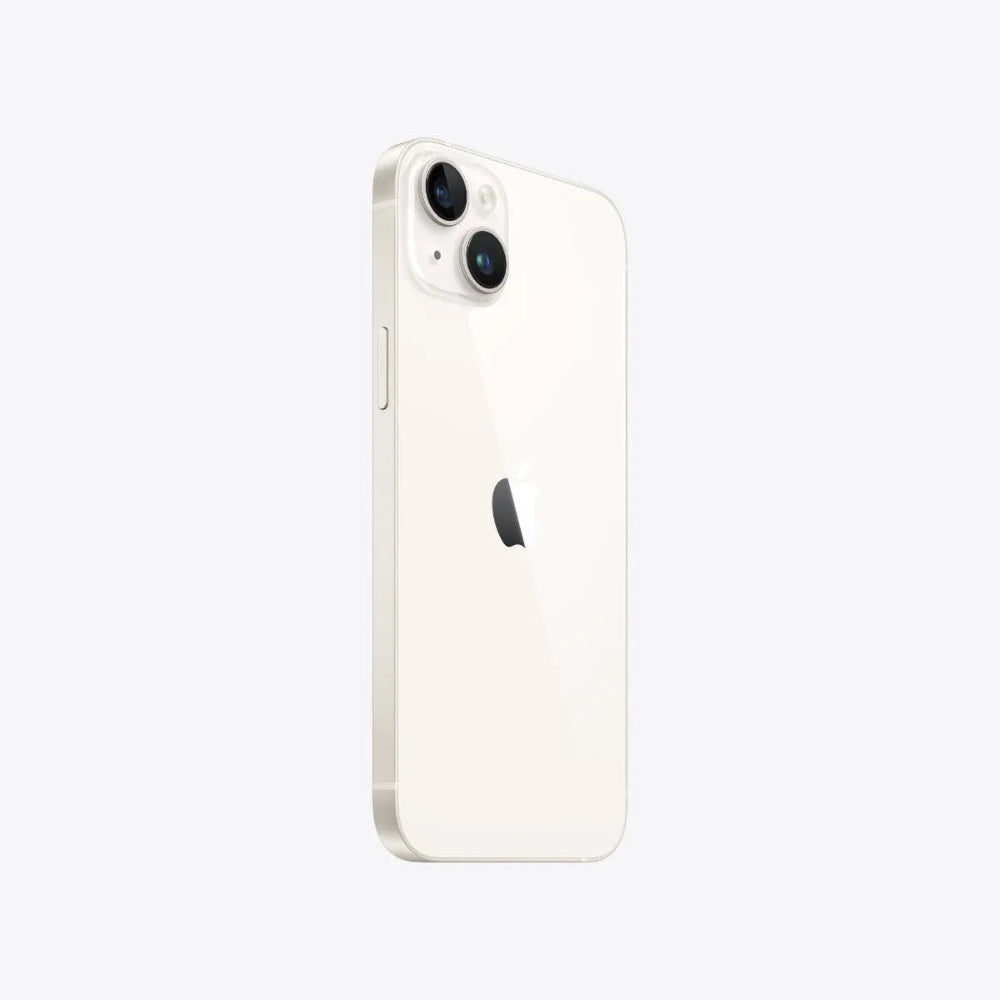 iPhone 14 Plus semi nuevo color blanco estrella, vista lateral – nixBlix Colombia #Color_Blanco Estrella