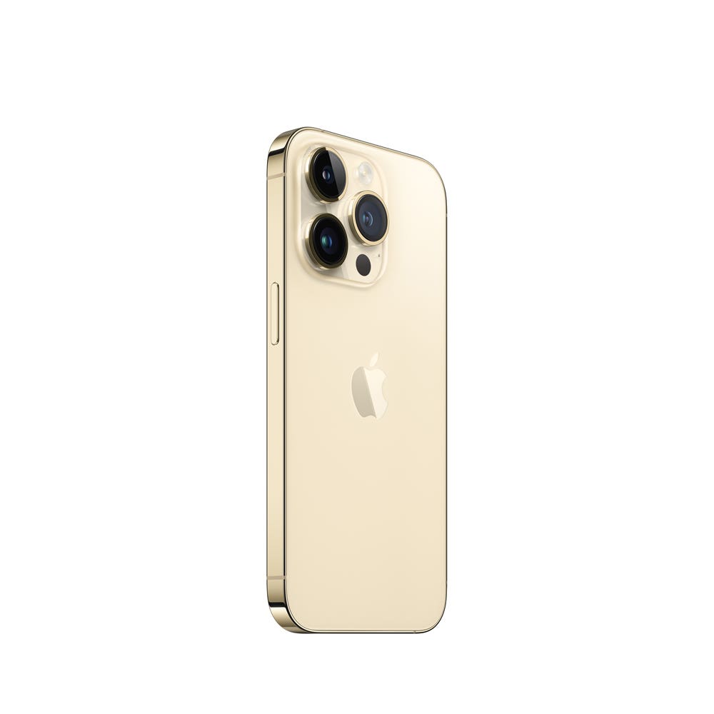 iPhone 14 Pro Max semi nuevo color Oro, vista Lateral – nixBlix Colombia #Color_Oro