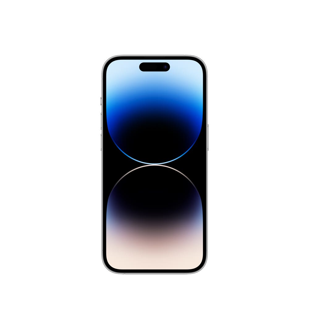 iPhone 14 Pro Max semi nuevo color Plata, vista pantalla frontal – nixBlix Colombia #Color_Plata