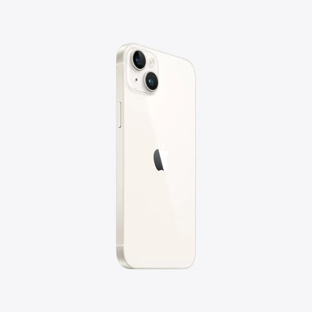iPhone 14 semi nuevo color blanco, vista lateral – nixBlix Colombia #Color_Blanco Estrella