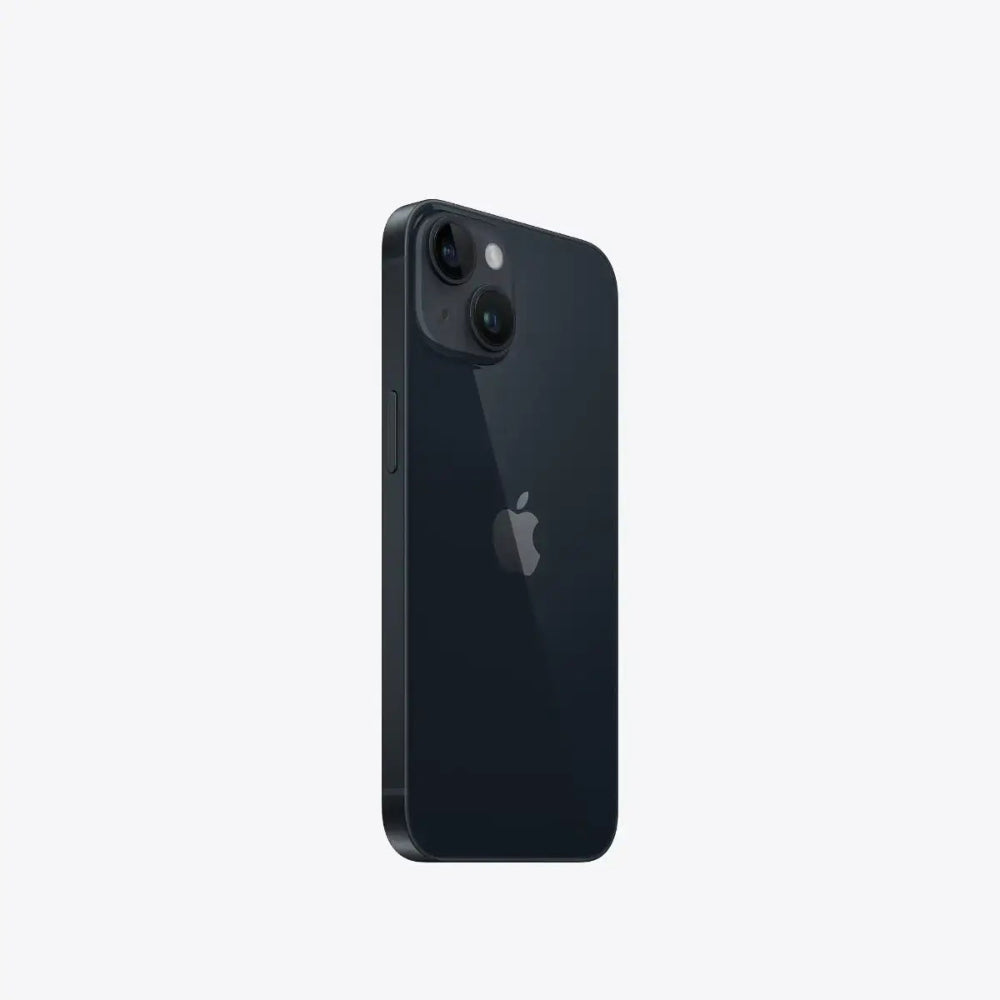 iPhone 14 semi nuevo color negro, vista lateral – nixBlix Colombia
