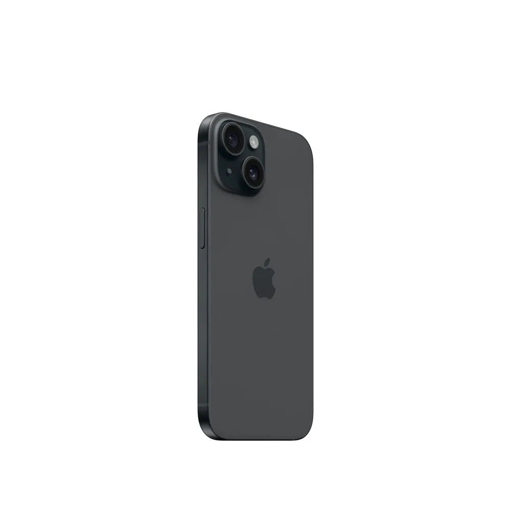 iPhone 15 semi nuevo color negro, vista lateral – nixBlix Colombia #Color_Negro