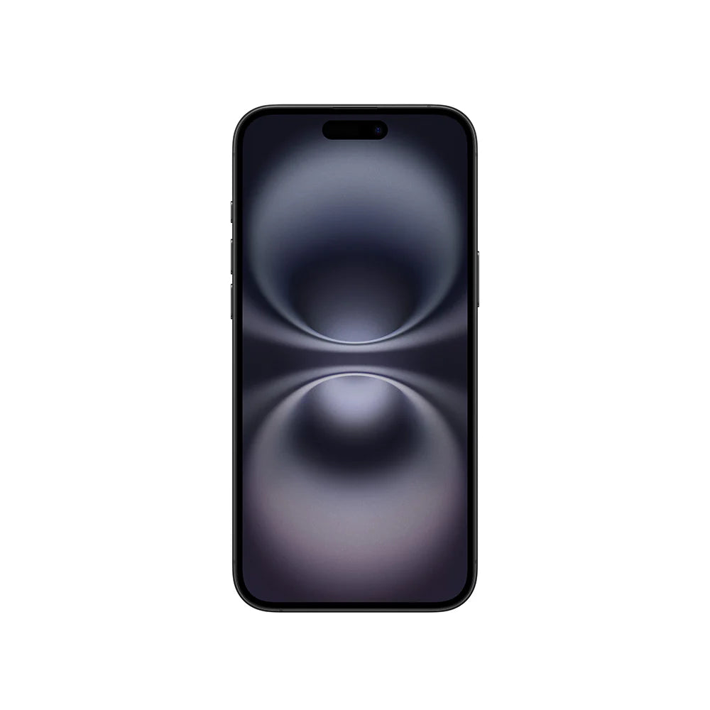 iPhone 16 Plus semi nuevo color negro, vista pantalla frontal – nixBlix Colombia #Color_Negro