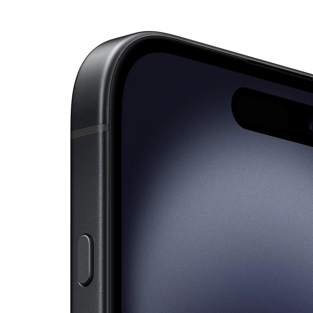 iPhone 16 semi nuevo color negro, vista frontal esquina – nixBlix Colombia #Color_Negro