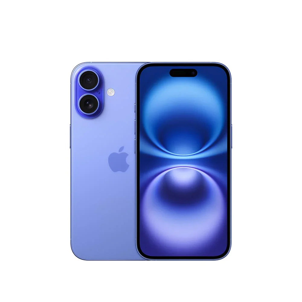 iPhone 16 semi nuevo color ultramarino, vista frontal – nixBlix Colombia #Color_Ultramarino