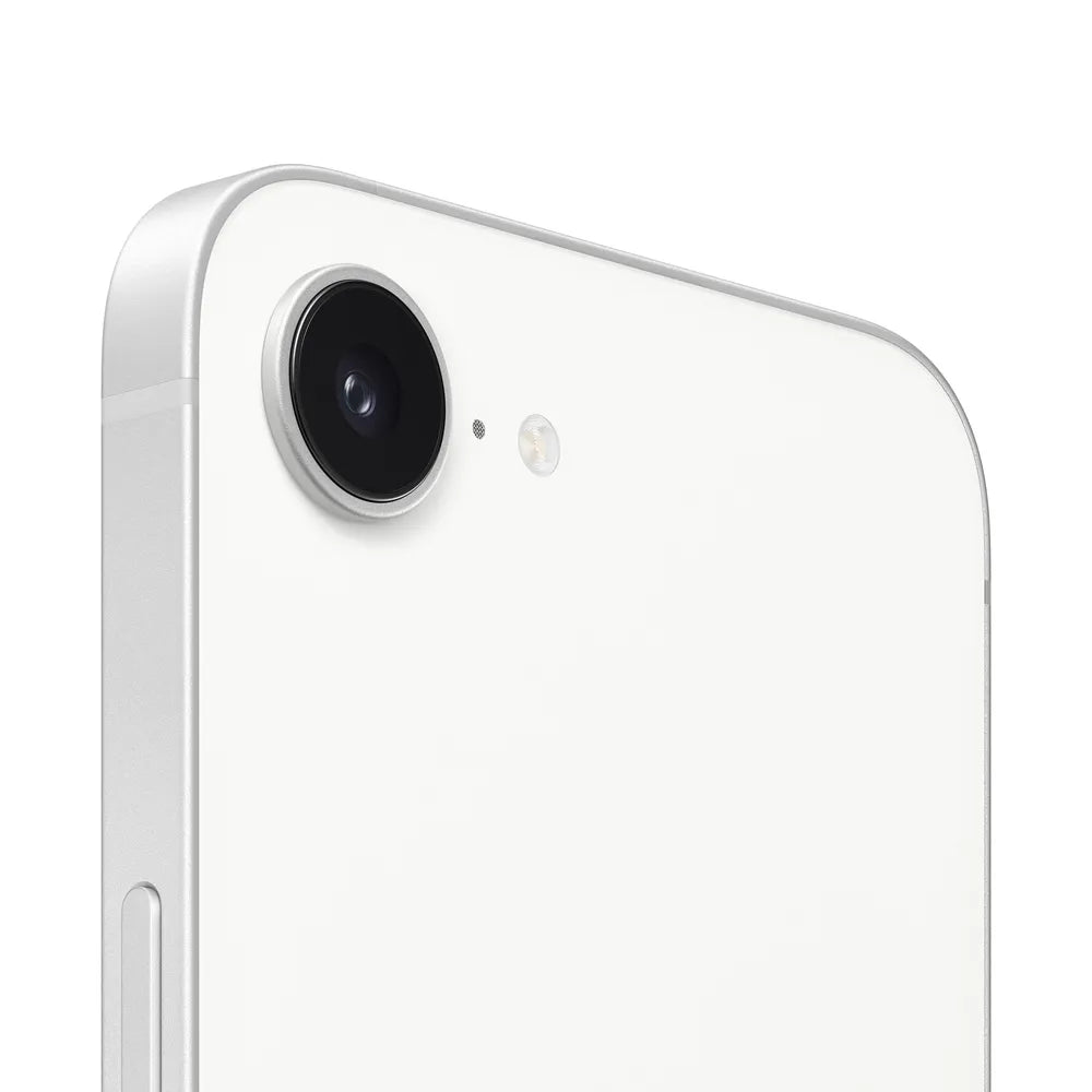 iPhone 16e semi nuevo color blanco, vista camara trasera – nixBlix Colombia #Color_Blanco