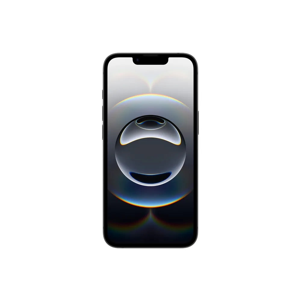 iPhone 16e semi nuevo color negro, vista pantalla frontal – nixBlix Colombia #Color_Negro