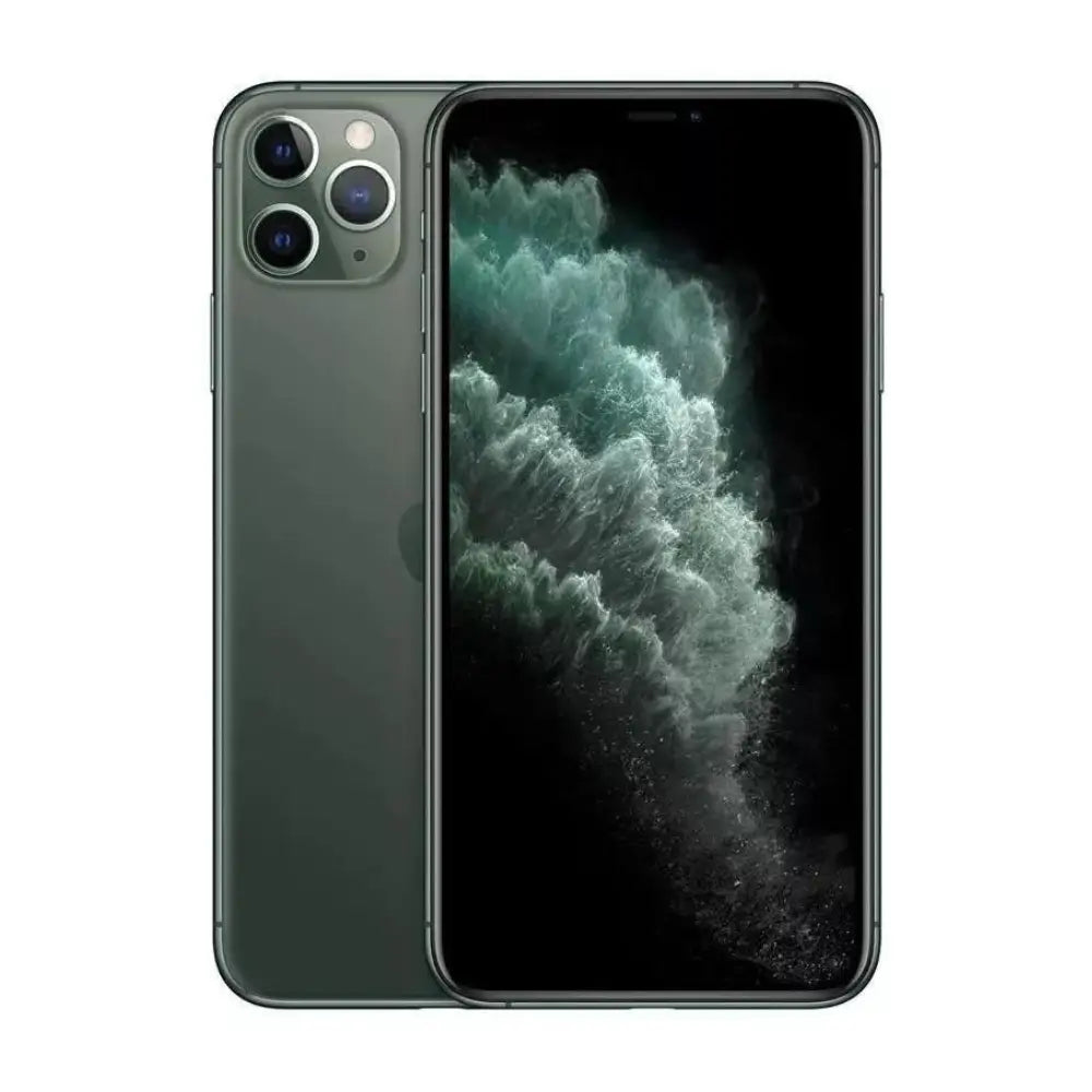 iPhone 11 Pro Max semi nuevo - Verde Noche - Batería nueva