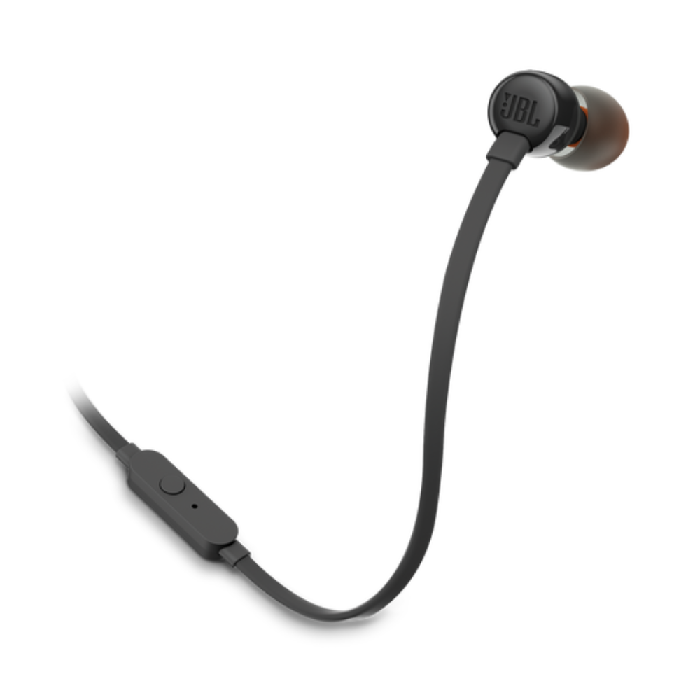 Audífonos JBL Alámbricos In Ear Manos Libres T110 - Negro