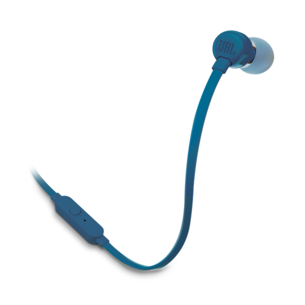 Audífonos JBL Alámbricos In Ear Manos Libres T110 - Azul