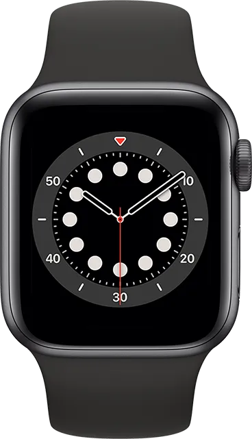 Apple Watch Series 6 semi nuevo (GPS) - Gris Espacial (no incluye correa)