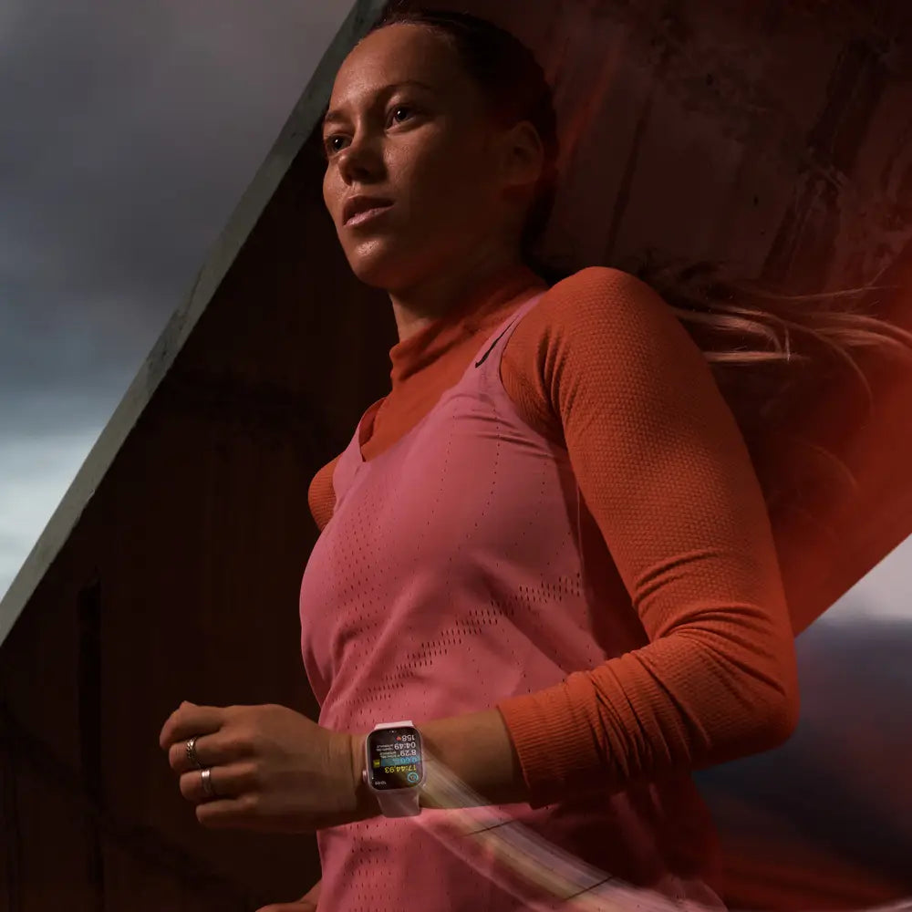 Apple Watch Series 9 semi nuevo (GPS) - Blanco Estrella  (no incluye correa)